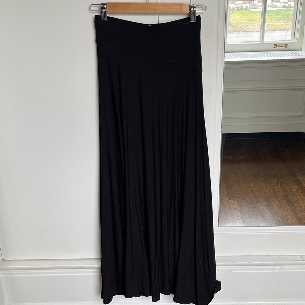 {{Madewell}} Jersey Asymmetric-Seam Skirt - Picture 7 of 8